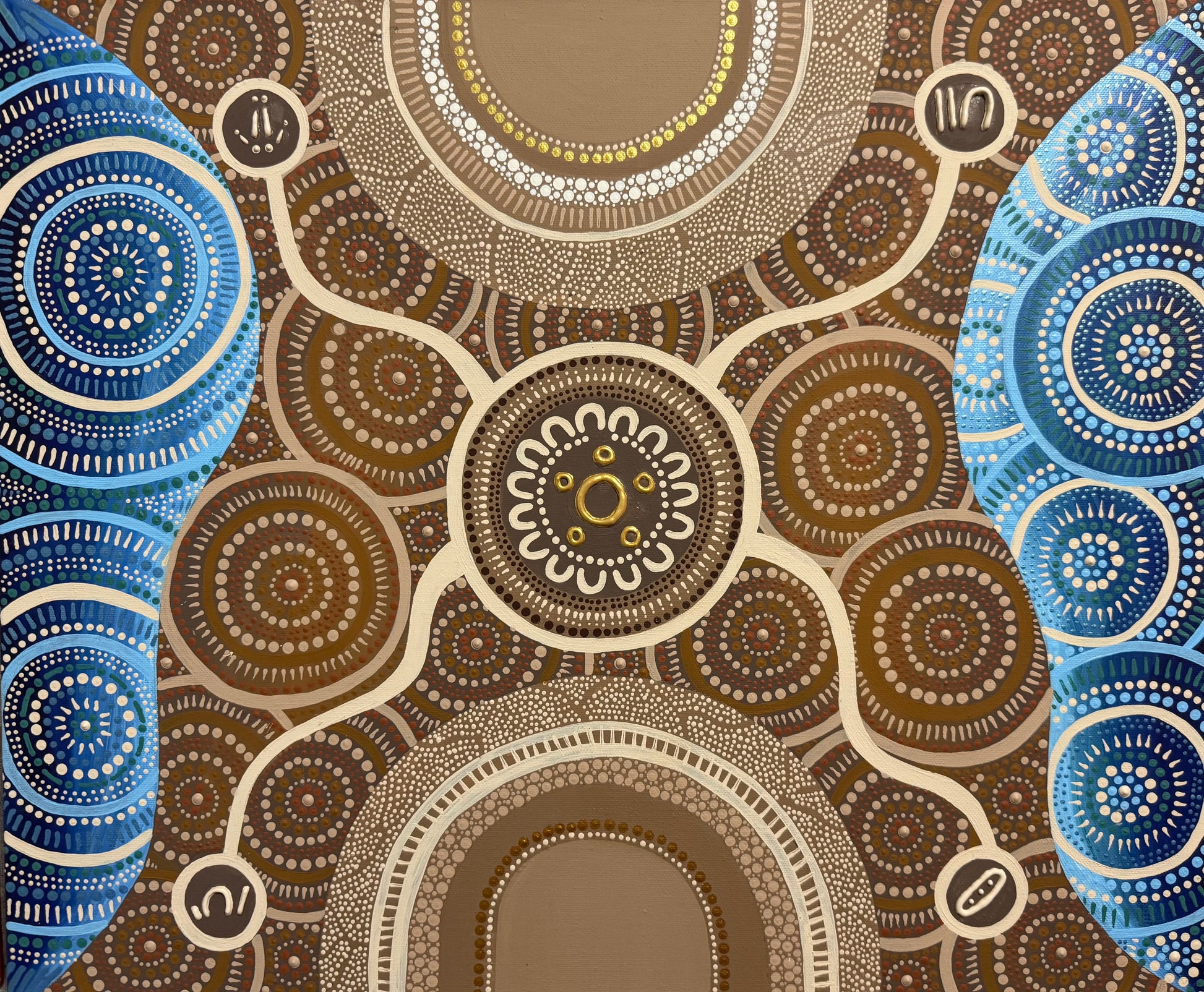  Indiya Star Aboriginal Artwork