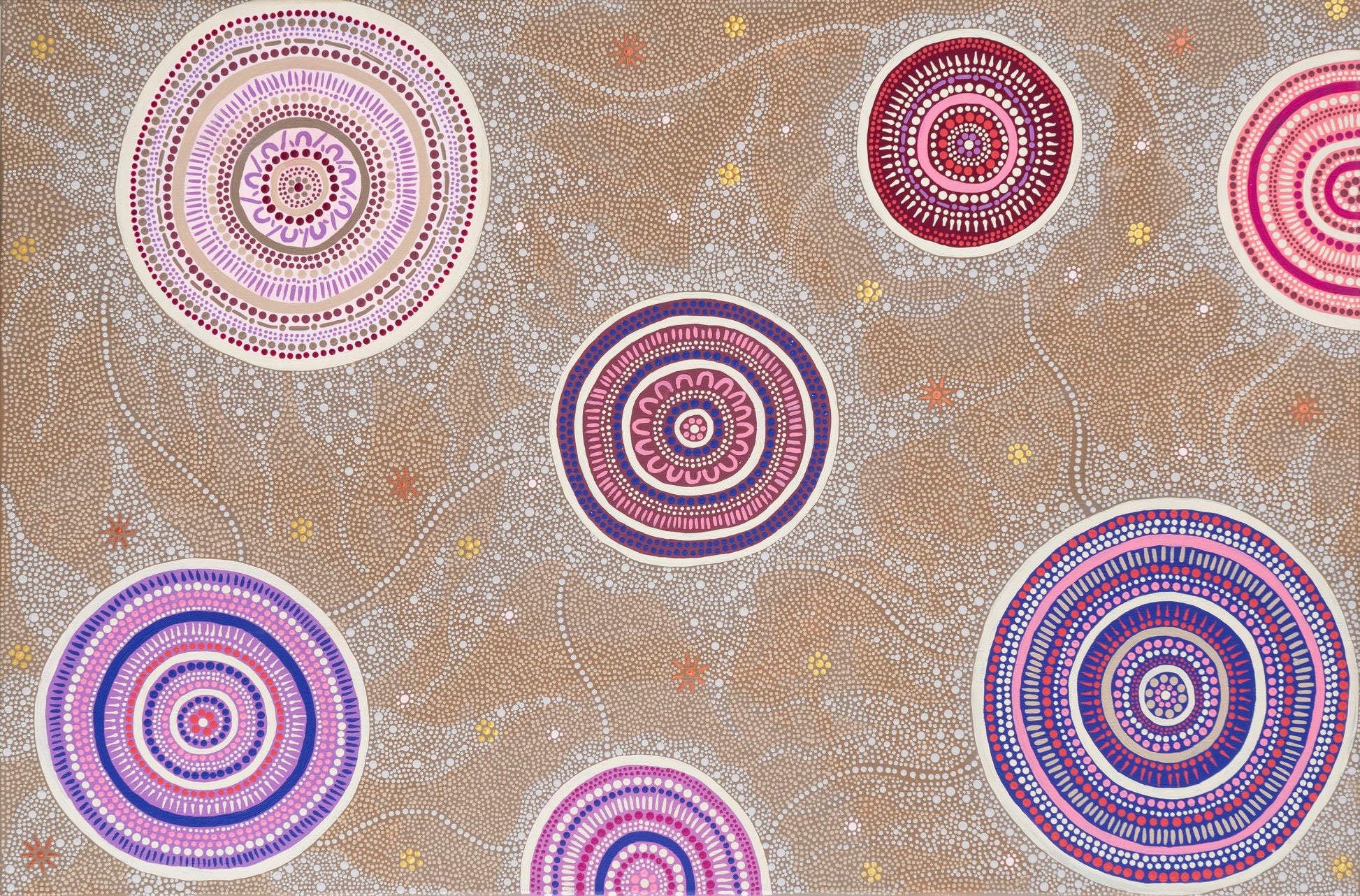 Nhanda Dreaming Aboriginal Artwork